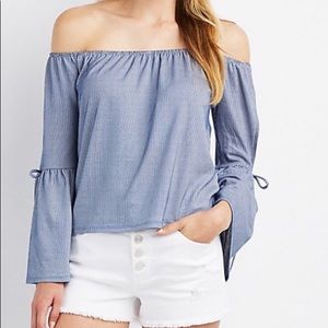 Charlotte Russe off the shoulder top